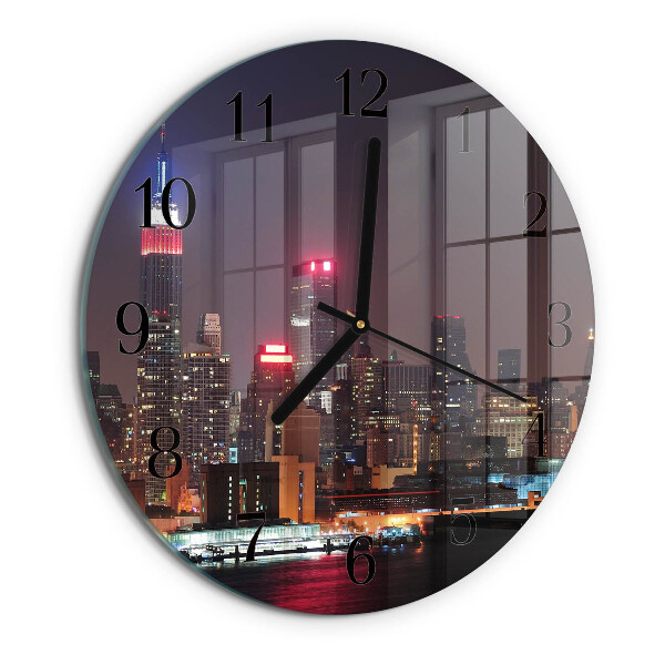 Round wall clock Horizon
