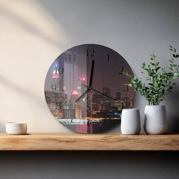 Round wall clock Horizon