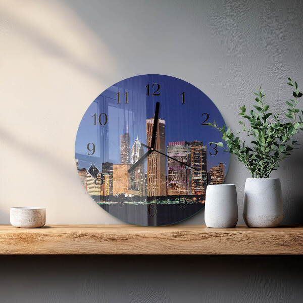 Round wall clock Horizon