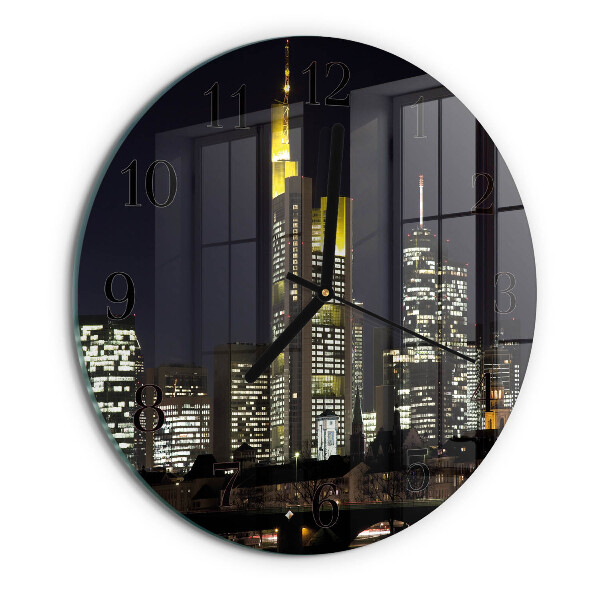 Round wall clock Horizon