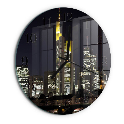 Round wall clock Horizon