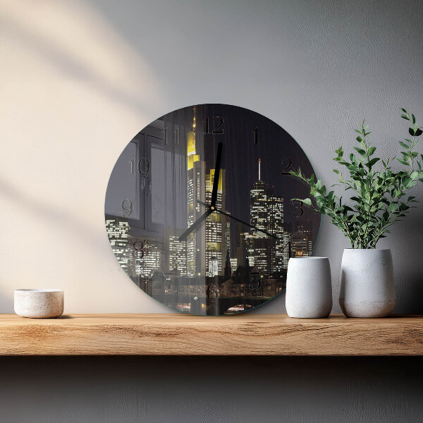 Round wall clock Horizon