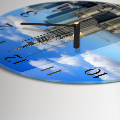 Round wall clock Warsaw
