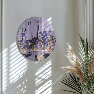 Round wall clock Horizon