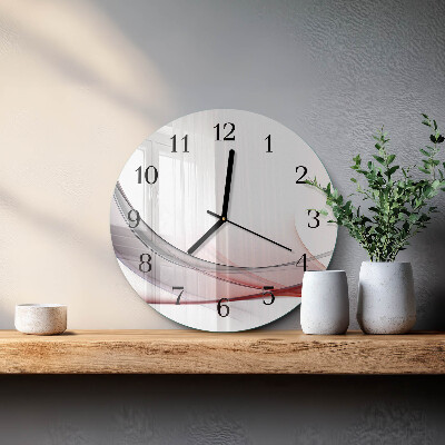 Round wall clock Abstraction