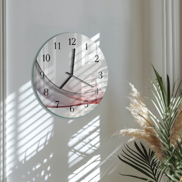 Round wall clock Abstraction