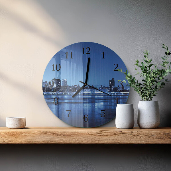 Round wall clock Horizon