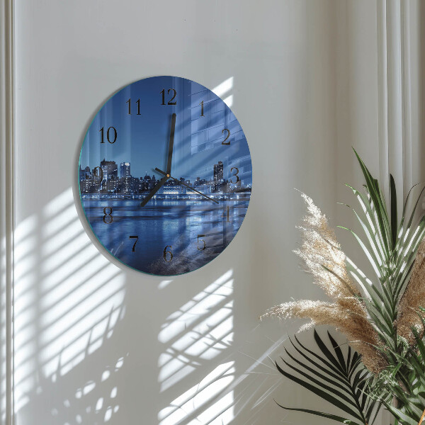 Round wall clock Horizon