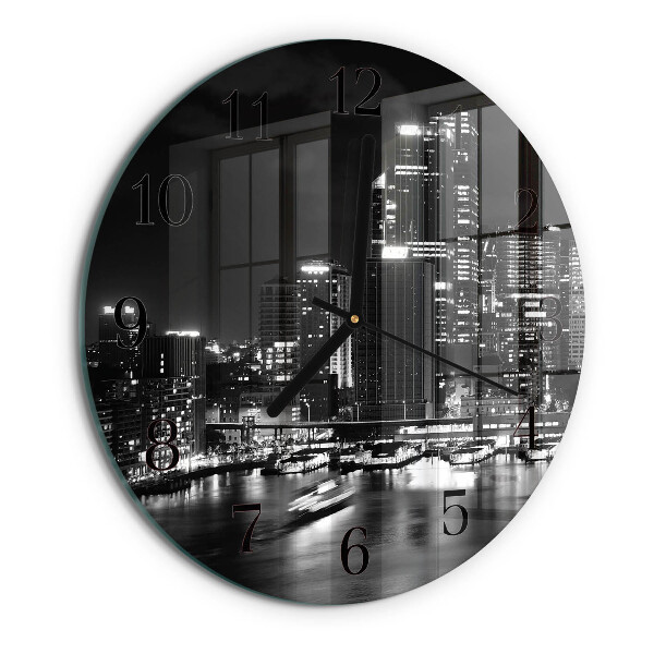 Round wall clock Horizon