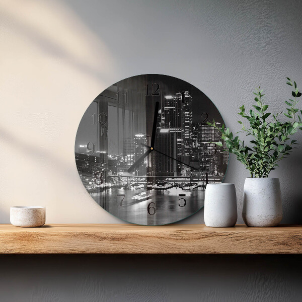 Round wall clock Horizon
