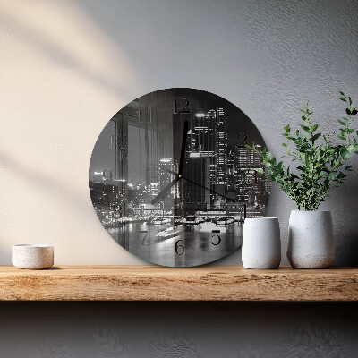 Round wall clock Horizon