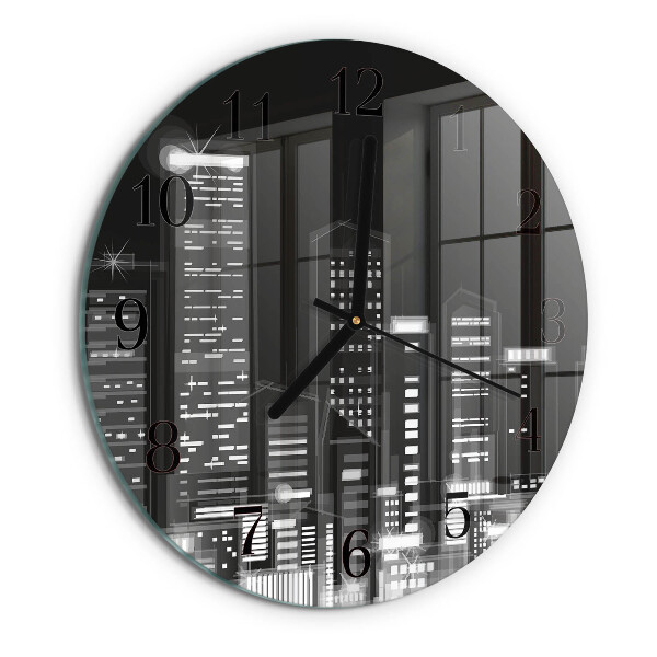 Round wall clock Horizon