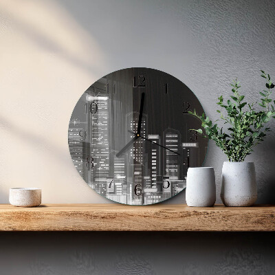 Round wall clock Horizon