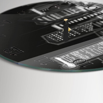 Round wall clock Horizon