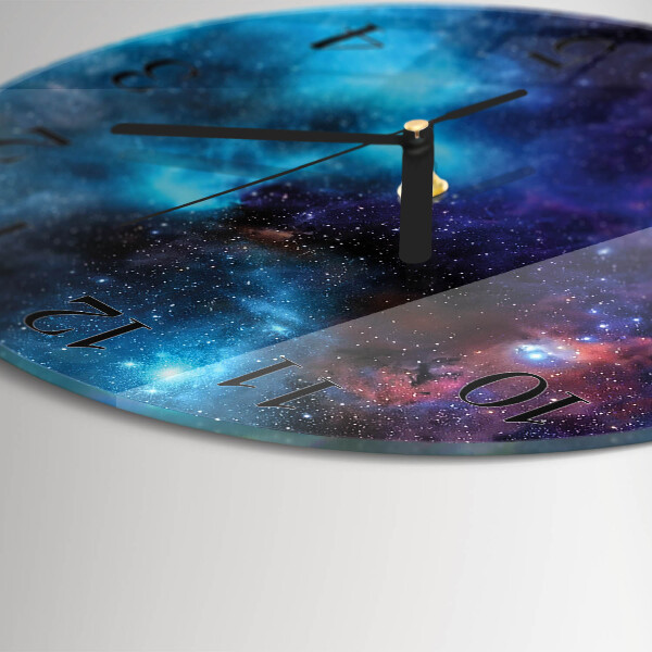 Round wall clock Starry Sky
