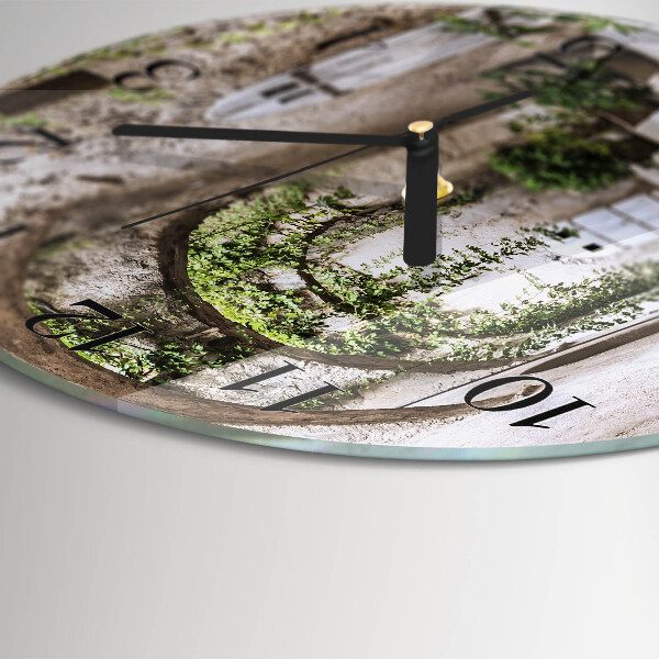 Round wall clock Avenue Plants
