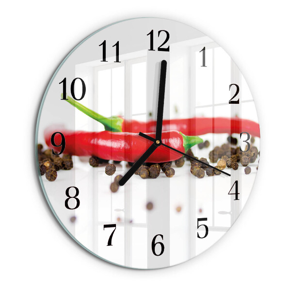 Round wall clock Peppercorns