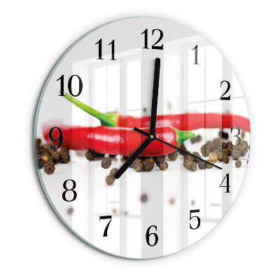 Round wall clock Peppercorns
