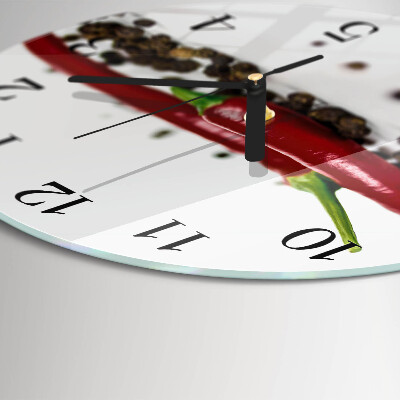 Round wall clock Peppercorns