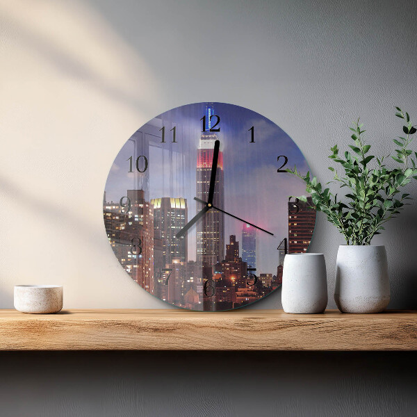 Round wall clock Horizon