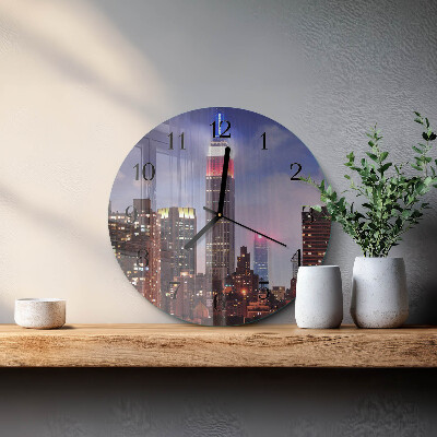 Round wall clock Horizon
