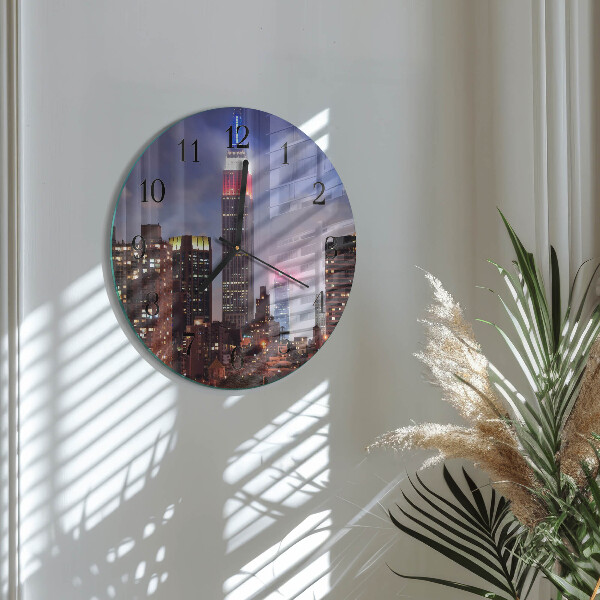 Round wall clock Horizon