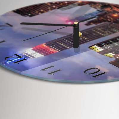 Round wall clock Horizon