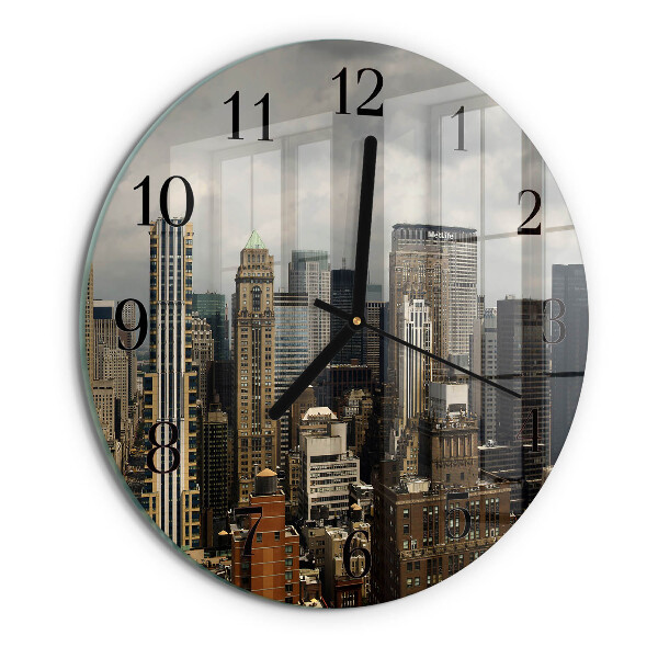 Round wall clock Horizon