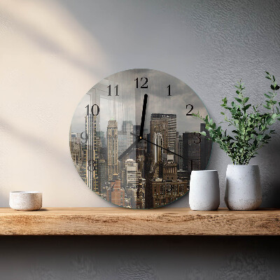 Round wall clock Horizon