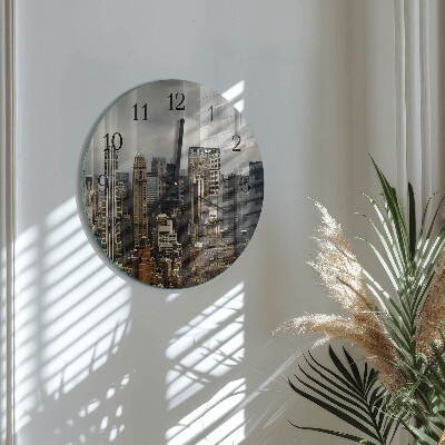Round wall clock Horizon