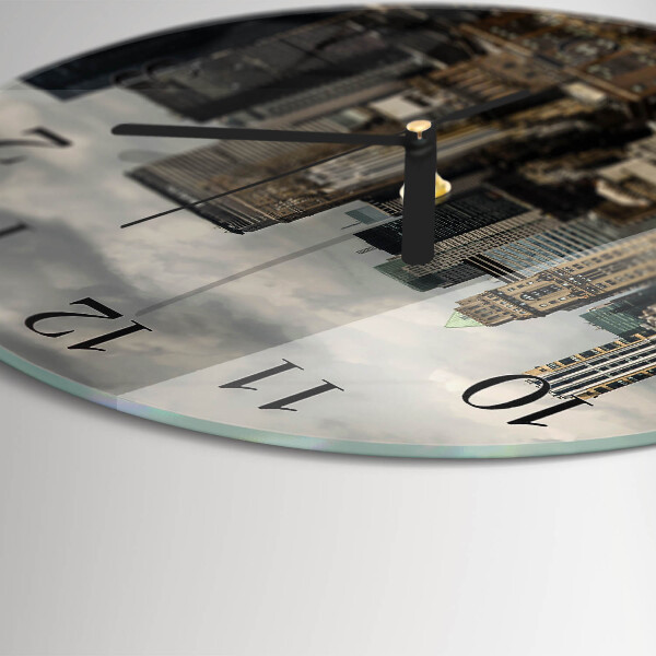Round wall clock Horizon