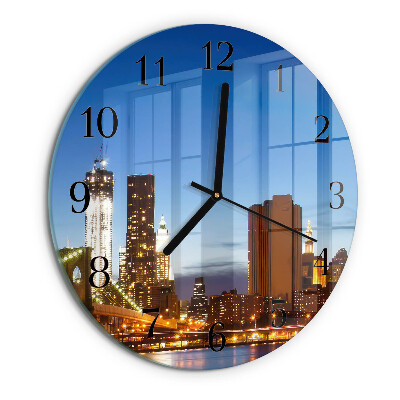Round wall clock Horizon