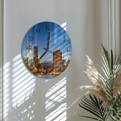 Round wall clock Horizon
