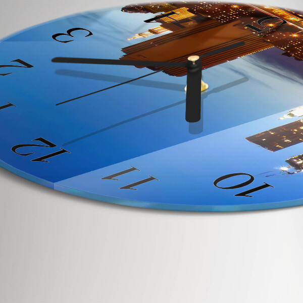 Round wall clock Horizon