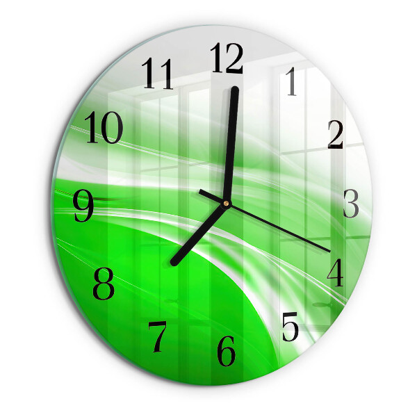Round wall clock Abstraction