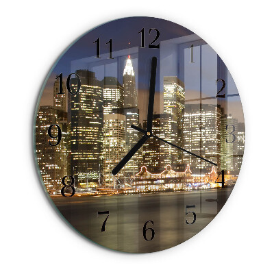 Round wall clock Horizon
