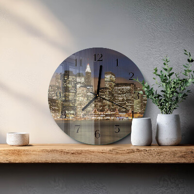 Round wall clock Horizon