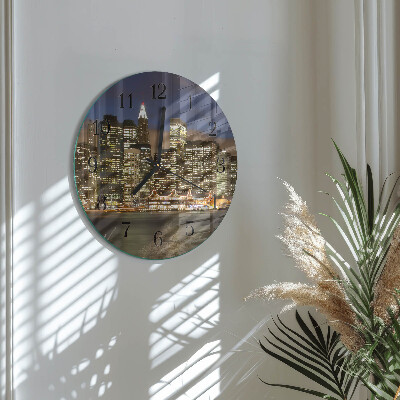 Round wall clock Horizon