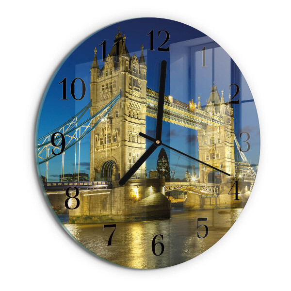 Round wall clock London Bridge