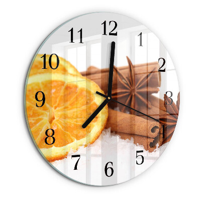Round wall clock Lemon Vanilla