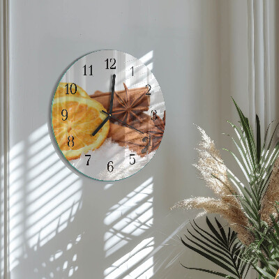 Round wall clock Lemon Vanilla
