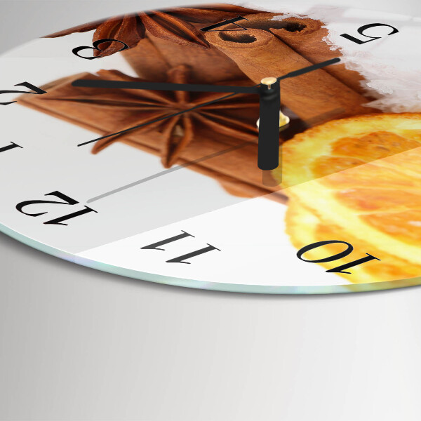 Round wall clock Lemon Vanilla