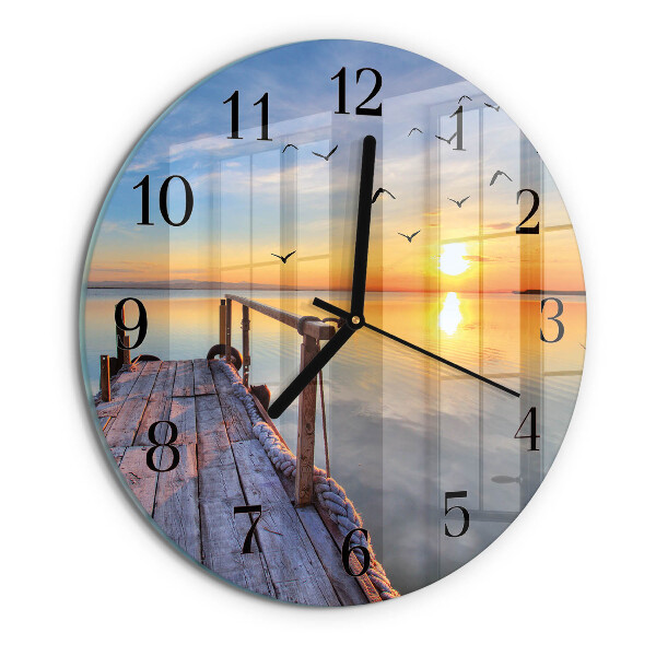 Round wall clock Pier