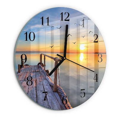 Round wall clock Pier