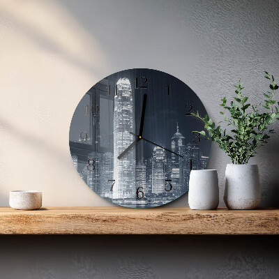 Round wall clock Horizon