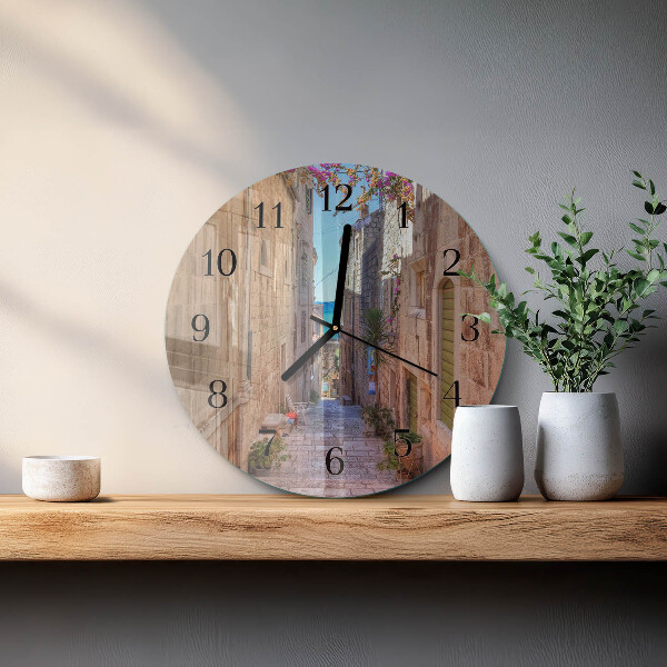 Round wall clock Avenue