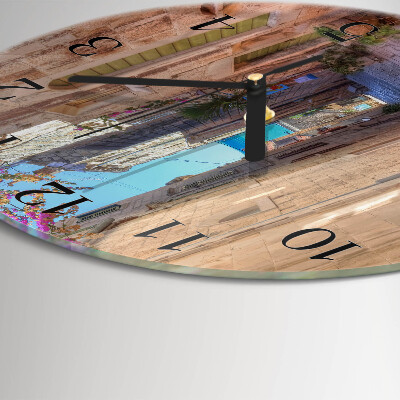 Round wall clock Avenue