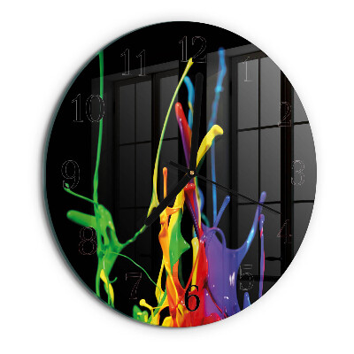 Round wall clock Color
