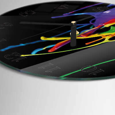 Round wall clock Color