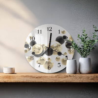 Round wall clock Abstraction